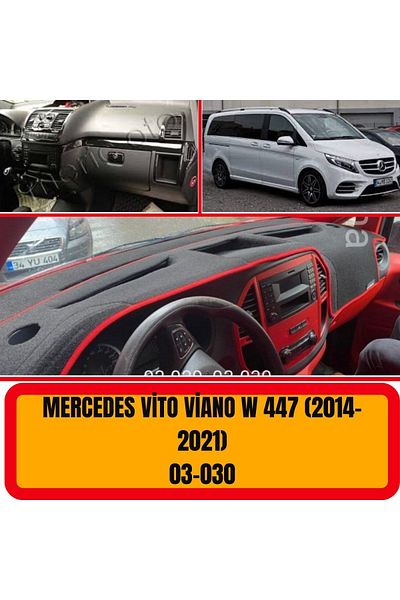 A3D TORPİDO KORUMA Mercedes-Benz Vito W447 2014-2021 Front Chest Panel - Torpedo Protection Case Carpet Cover