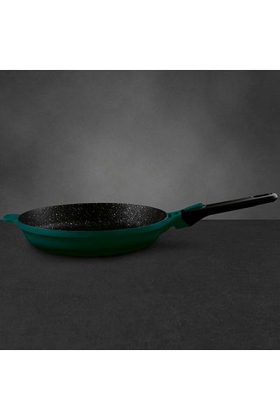 Berghoff 8500952 Gem Stay Cool Pan with Removable Handle 28 cm Green