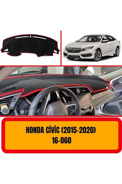 A3D TORPİDO KORUMA Honda Civic 2015-2020 Front Chest and Panel Protection - Torpedo, Lid and Carpet