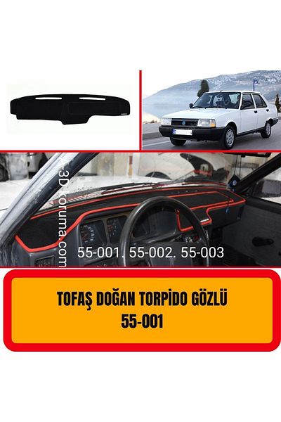 A3D TORPİDO KORUMA Tofaş Doğan Torpedo Compartment Panel - Front Cover, Protection Protector Cover and Carpet Spare Part