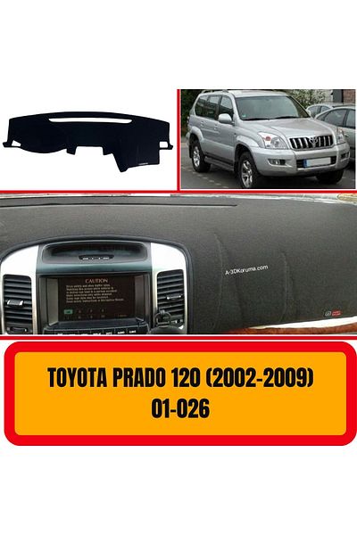 A3D TORPİDO KORUMA Toyota Lc Prado 120 2002-2009 Front Chest and Panel Protection - With Torpedo, Lint and Halis Support