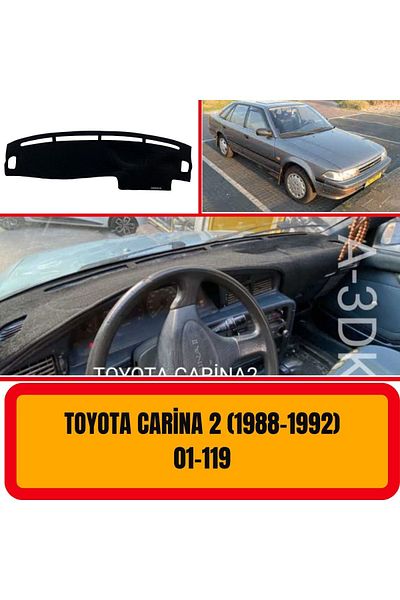 A3D TORPİDO KORUMA Toyota Carina 2 T170 - Front Chest Panel Torpedo Protection Carpet A3D/3D