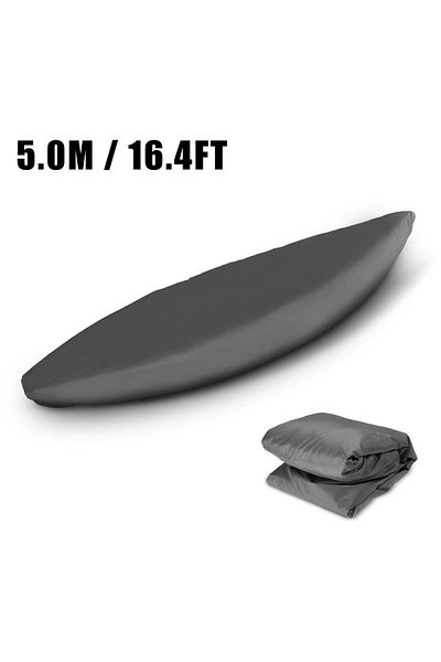 Choice for kayak(4.1-4.5M) Professional Universal Kayak Cover Canoe Boat Waterproof UV Resistant Dust Stora