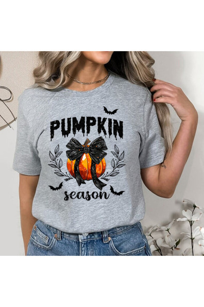 Wish BF Tricou oversize imprimat PUMPKIN SEASON