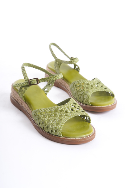 Elile Shoes Hakiki Deri Topuklu Sandalet 35-41-42-43-44 Numara