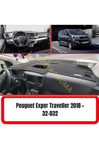 A3D TORPİDO KORUMA Peugoet Exper Traveler 2018 + غطاء حماية صندوق القفازات ثل...