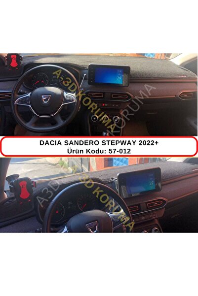 A3D TORPİDO KORUMA Dacıa Sandero Stepway (2021+) - سجادة وغطاء للأقراص الورقية