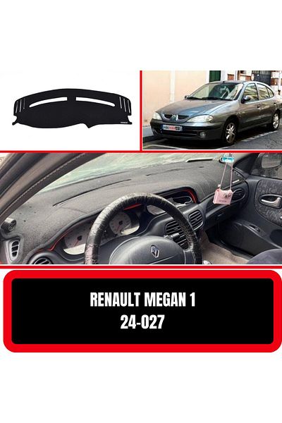 Barteg Renault Megane 1 Glove Box Protector Front Chest Carpet Cover Towel Cover