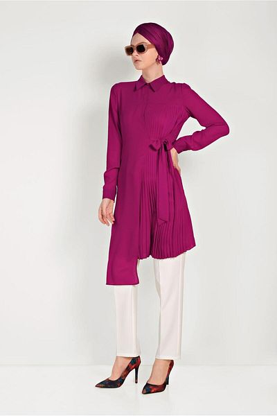 Alvina Binding Detailed Polly Tunic 40445