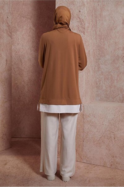 Alvina Tracksuit Tunic - Tassel Detailed, Model 44559