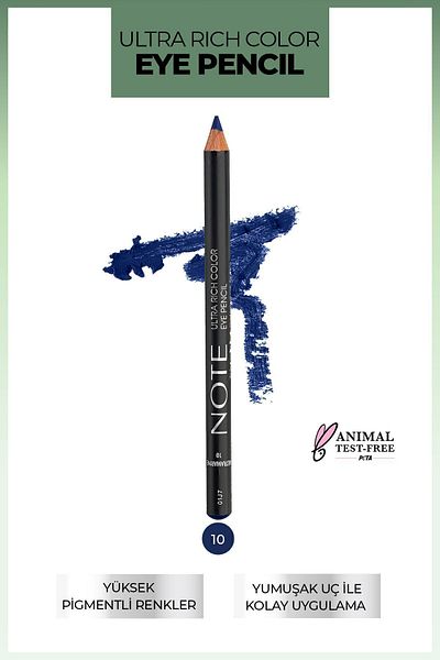 NOTE Ultra Rich Color Eyeliner – 10 Ultra Marine – Dark Blue