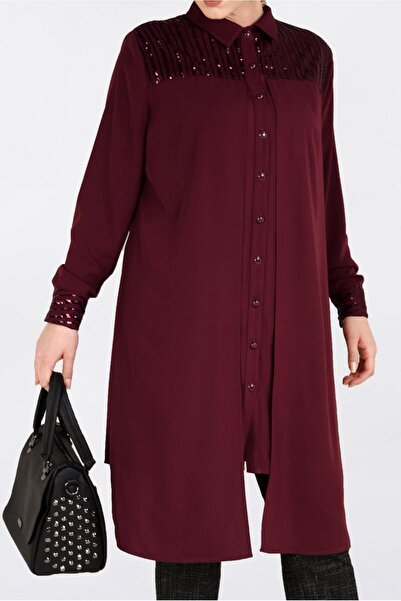 Alvina PUL PAYET İŞLEMELİ TUNİK 2825