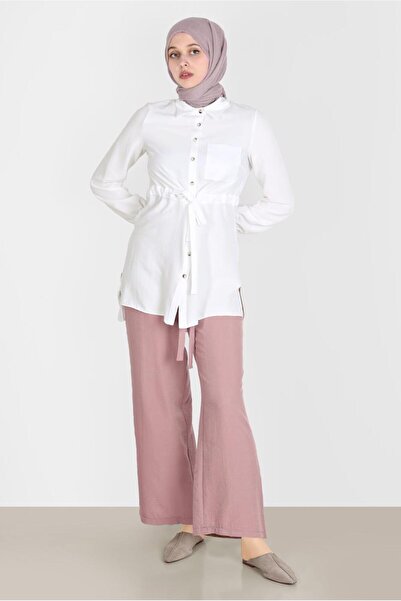 Alvina Elastic Waist Pants 70356