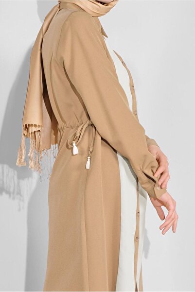 Alvina Thick Striped Buttoned Tunic 41133