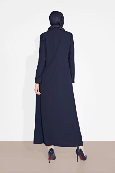 Alvina 1461 Model with Hidden Button and Pocket Parde Decoration