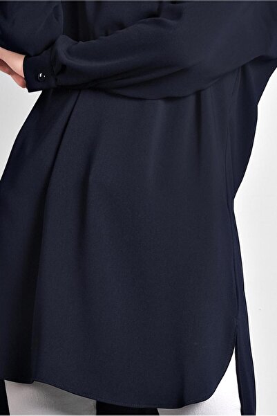 Alvina 40168 Model Asymmetrical Cut Tunic