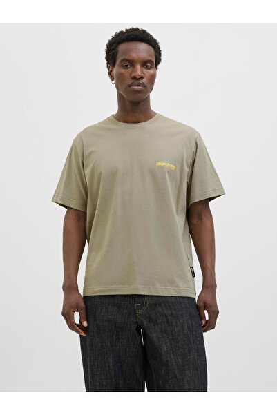 Jack & Jones T-shirt Rückenprint Rundhalsausschnitt T-shirt