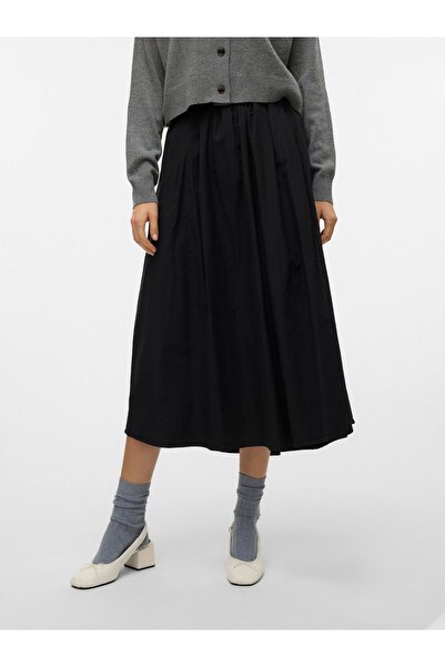 Vero Moda Rock VMANNIE Mittlere Taille Midirock