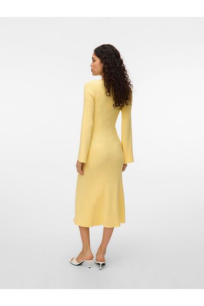 Vero Moda Strickkleid VMJANIS Langes Kleid