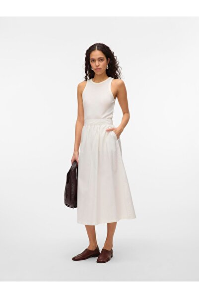 Vero Moda Rock VMCHARLOTTE Hohe Taille Langer Rock