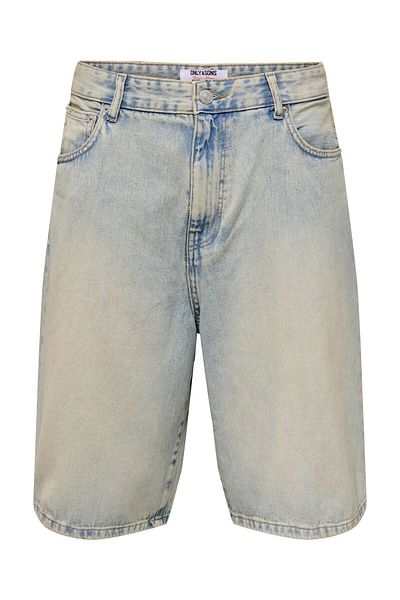 Only & Sons Jeans-Shorts ONSCARL Mid Rise Ballon Schnitt Shorts