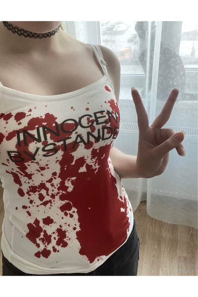 Köstebek Μπλουζάκι Bloody Strappy Crop