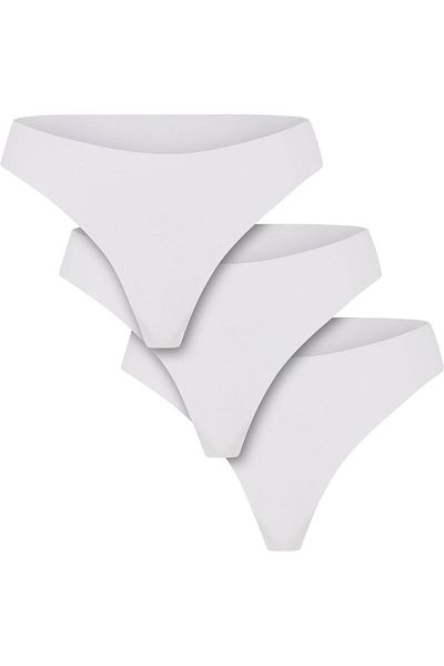 Urban Classics Ladies Lasercut Tanga 3-Pack