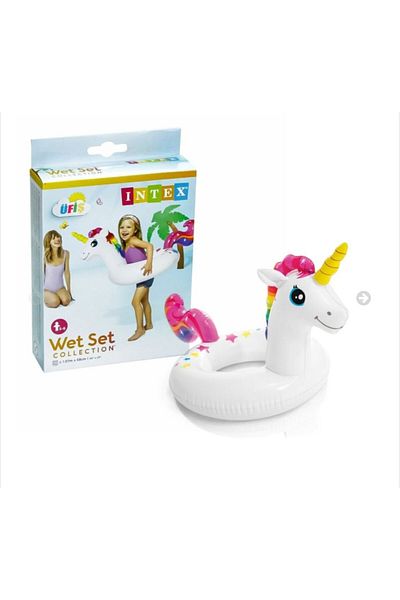 Mıncır Shop Children's Unicorn Figured Bagel 107X58Cm 3-6 Years 59221