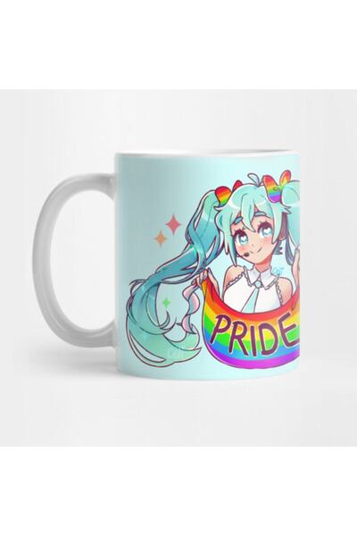Pixxa Hatsune Miku Says Happy Pride! Kupa Bardak