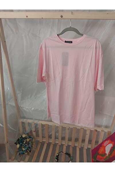 aryam butik Μπλουζάκι με διπλό μανίκι με λαιμόκοψη