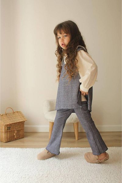 SACRO KİDS Glitter Fabric 3-Piece Seasonal Set