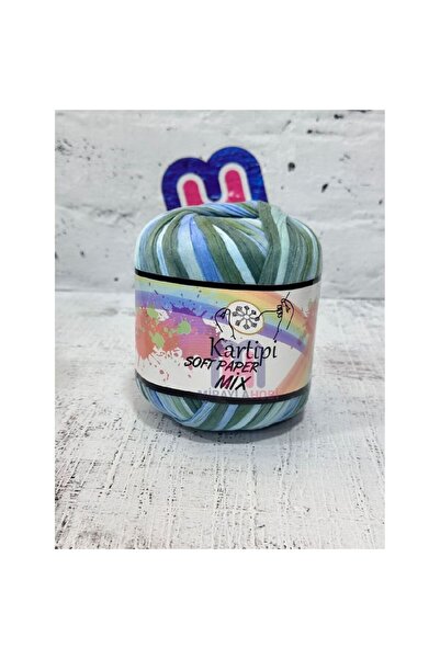 Kartipi جيلان غزل الرافية بطاقة الغزل مزيج الورق الناعم 50 غرام