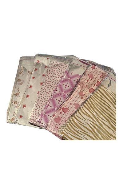 PİKPAK Metalonefilen Gift Package with 100 Bags in Size 20X25 cm