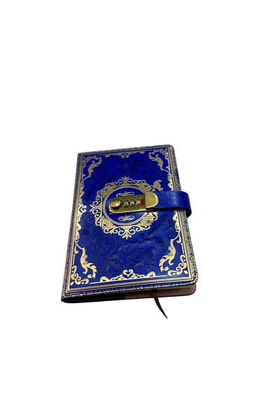 seymenbıçakçılık A B6 B6 Retro Password Book with Lock Diary Creative Hand Ledger Student Notepad Stationery Notebook