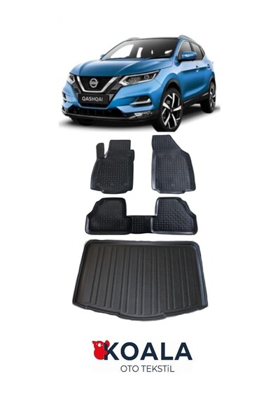 KoalaOtoTekstil Nissan Qashqaı 2014-2021 (SKYPACK-TEKNA-BLACK EDITION-PLATINU...