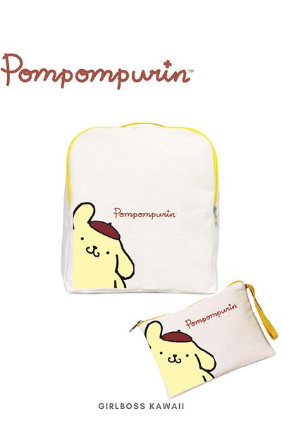Girlboss Kawaii Girlboss 2-Piece Bag Clutch Set Kuromi Melody Pompompurin Cinnamoroll Keroppi Hello Kitty