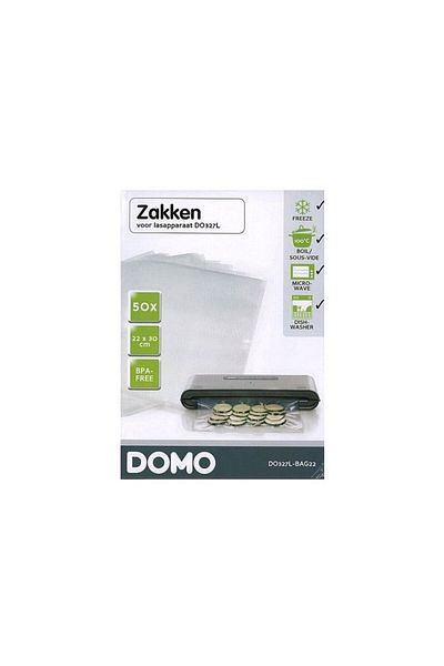 Domo Sada 50 vrecúšok do vysávača Domo DO327L-Bag 22, rozmer 22x30 cm