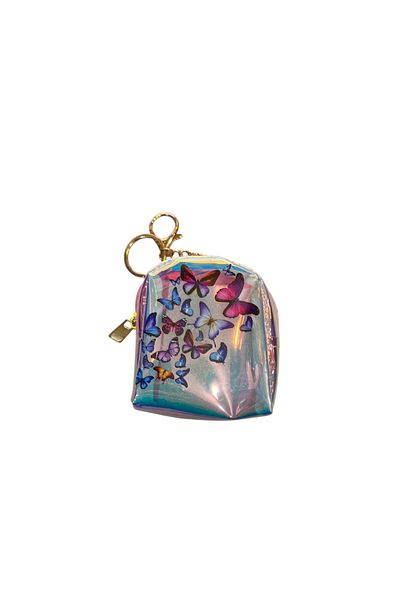 seymenbıçakçılık Kuromi? Girl's Helogram Wallet and Keychain