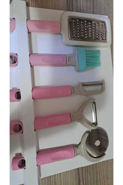 Online Kapında Set of 5 Grater, Egg Brush, Julienne Peeler, Fruit Peeler, Piz...
