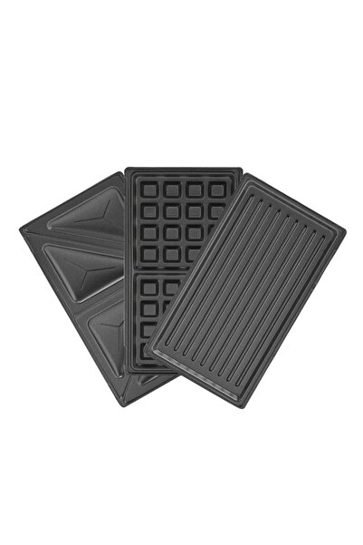 PRİNCESS 3-in-1 electric grill for preparing sandwiches, grills or waffles Princess Compact Pro 117002, 700W