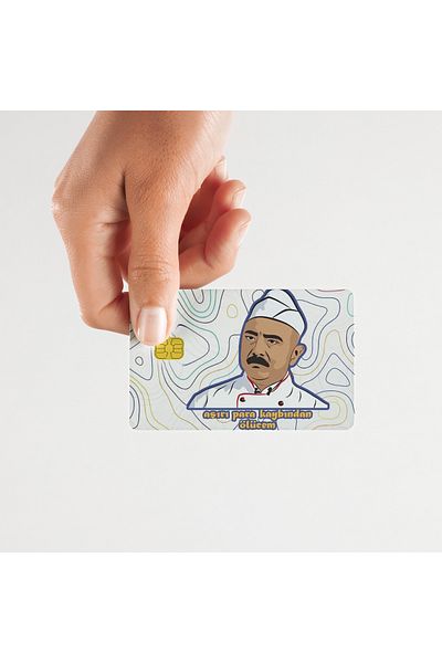 Huggy Craft High Quality Card Coating Sticker with Shiny Surface with "I Will Die from Extreme Money Loss" Written