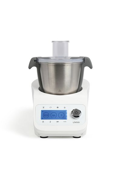 LİVOO Multifunkční hrnec Livoo DOP219W, 1000 W, 2,3 l, vaření v páře, sekání, šlehání, mletí, míchání, strouhání atd.