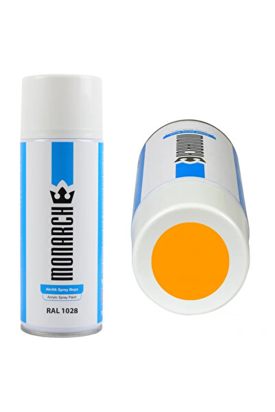 MONARCH SPREY Ral 1028 Rengi Parlak Sprey Boya 400 Ml