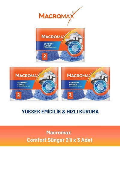 MACROMAX 2 Comfort Sponge Set