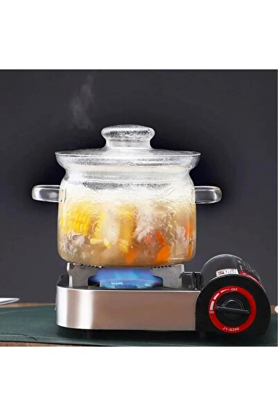 morponi 2 Liter Borosilicate Glass Pot