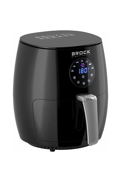 Generic Brock Electronics AFD 3502 BK friteuza cu aer cald, 3,5 L, 1300 W