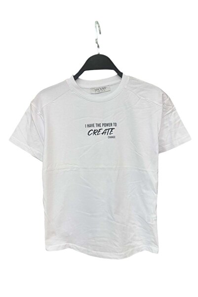 wakawakakidsstore Tricou pentru băiat cu decolteu rotund cu imprimeu în față ...