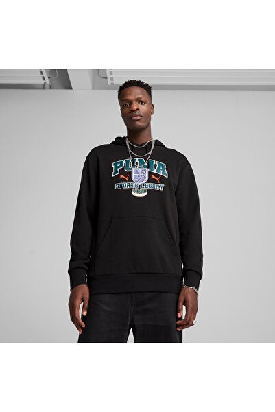 Puma Sports Legacy Erkek Siyah Sweatshirt