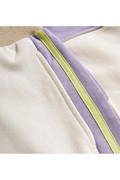 SKECHERS W Diagonal Lw Fleece Sweat Short S2510049-102 Shorts Skirt Women's Skirt Beige