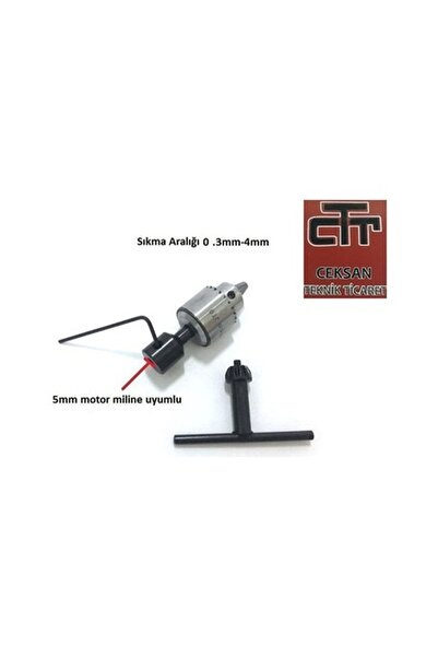 CEKSAN 5 MM KONİK MİNİ HASSAS MANDREN
